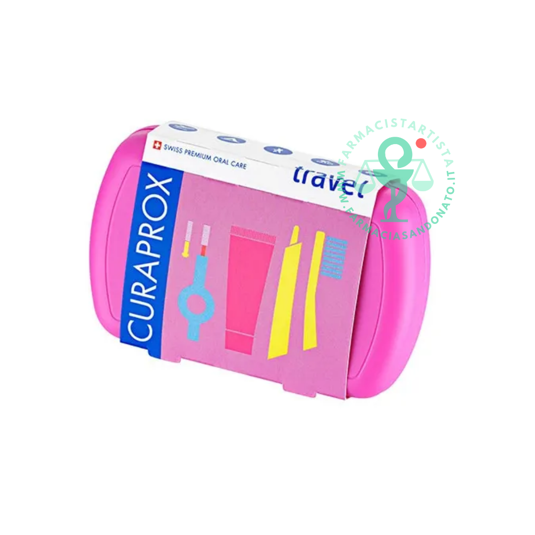 Curaprox Travel Set Pink – Farmacia San Donato