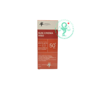 FSD Sun Crema Solare Viso SFP50+ Pelli Sensibili 50ml