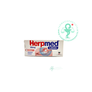 Herpmed Labiale 2 Compresse Mucoadesive per Herpes alla Bocca 50 mg