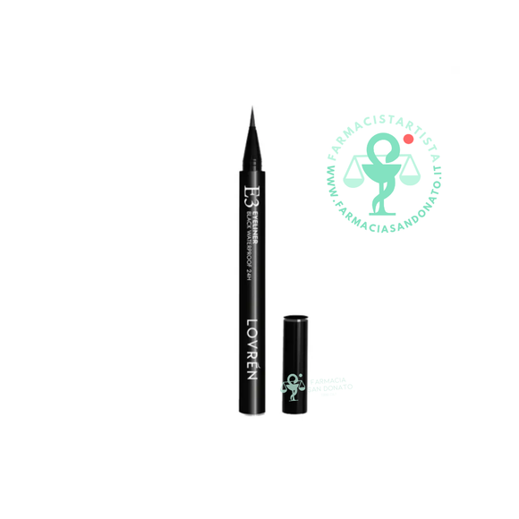 LOVREN E3 EYELINER NERO WATERPROOF 24 H